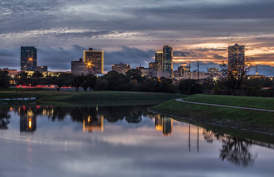 Trinity River at Dusk | TRWD