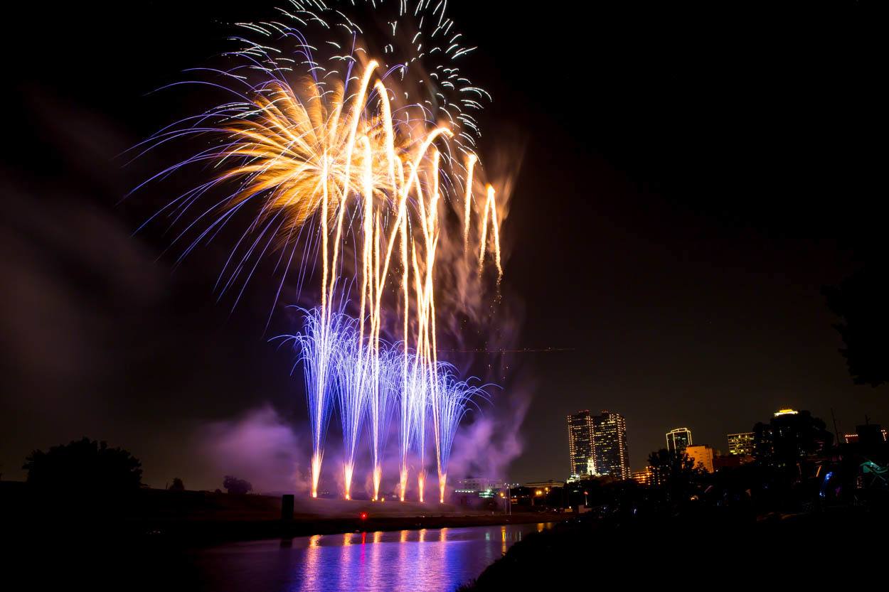 Trinity River Fireworks | TRWD