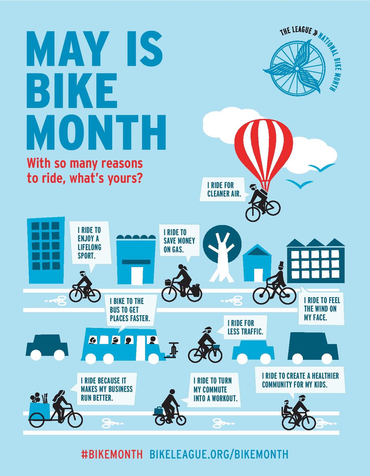 National Bike Month is ‘ride’ around the corner