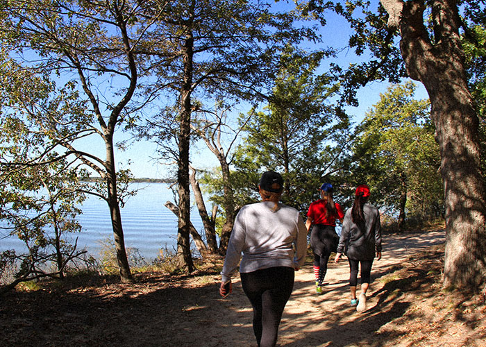 Eagle Mountain Park trail - TRWD