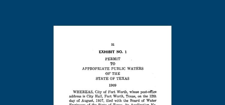 1956 Cedar Creek permit