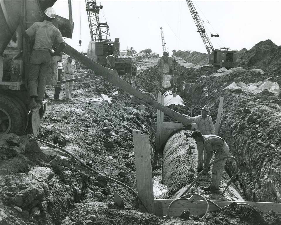 1973 Cedar Creek pipeline
